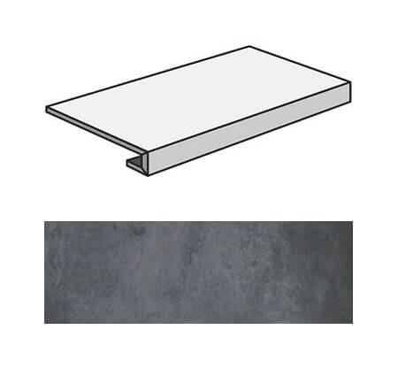 Gardenia Orchidea Walk Gradone antracite 3x33x80 см Ступень