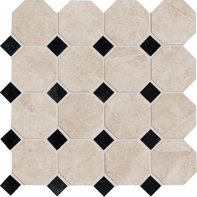 Vallelunga Villa d'este Grigio Ottagona 30x30 см Декор