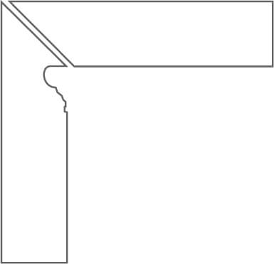 Versace Vanitas Bat.Sc.Beige Dx 8x78,8 см Плинтус