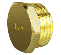 Пробки наружная резьба латунь
