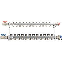 РЕХАУ К-т коллекторов HKV из нерж. стали на 12 контура с шар. кранами