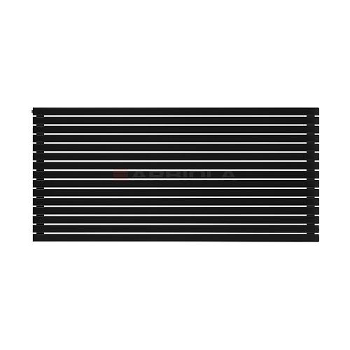 Arbiola Gorizont Liner H 2200-36-15 секции черный горизонтальный радиатор c боковым подключением