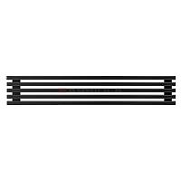 Arbiola Gorizont Compact H 1200-63-05 секции черный горизонтальный радиатор c боковым подключением