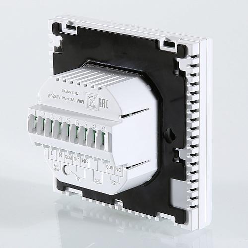 Хронотермостат электронный комнатный двухконтурный с Wi-Fi Valtec арт. VT.AC712.0