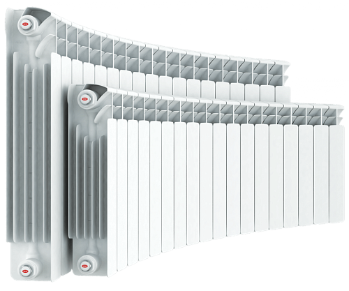 Rifar Base Flex 500- 5 секции Биметаллический радиусный радиатор
