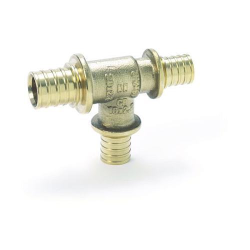Тройник Rehau Rautherm S с уменьшенным боковым и торцевым проходом 25-20-20