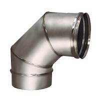 Отвод одностенный 90° ВУЛКАН Отвод одностенный 90° ВУЛКАН