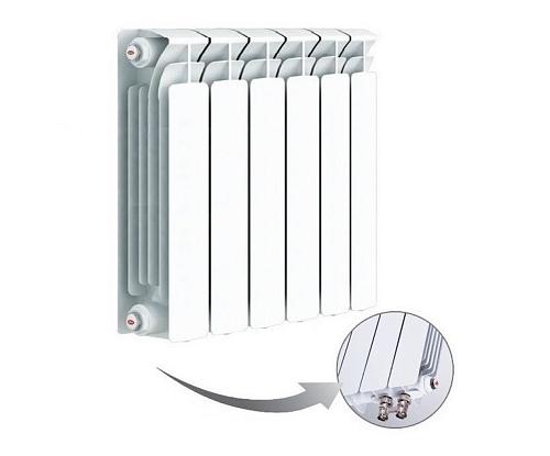 Rifar Base Ventil 500 04 секции биметаллический радиатор с нижним левым подключением
