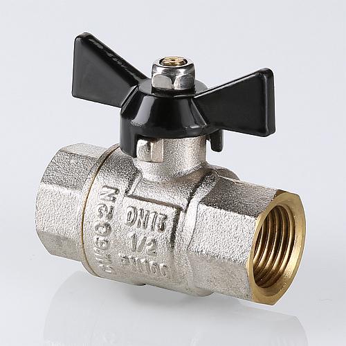 Valtec Perfect 1" Кран шаровой внутренняя/внутренняя резьба усиленный рукоятка бабочка