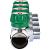 SMB-6849-011204 Stout Коллектор регулирующий 1", 4 отвода 1/2" (плоское уплотнение)