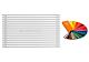 Arbiola Gorizont Compact H 1200-63-15 секции цветной горизонтальный радиатор c боковым подключением