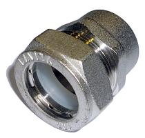 Lavita ВР (мама) V/S 50*2 (F) муфта соединительная "труба-ВР" (никель)