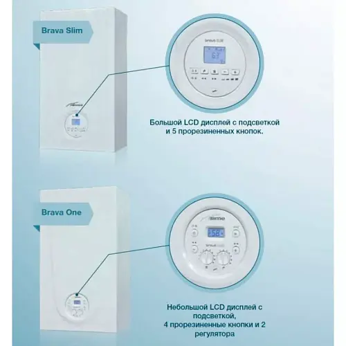 Sime BRAVA SLIM 30 BF Настенный газовый котёл двухконтурный с закрытой камерой сгорания
